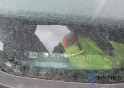 2011 Chevrolet Hhr Lt из США, поврежденный, VIN 3GNBABFU7BS563352